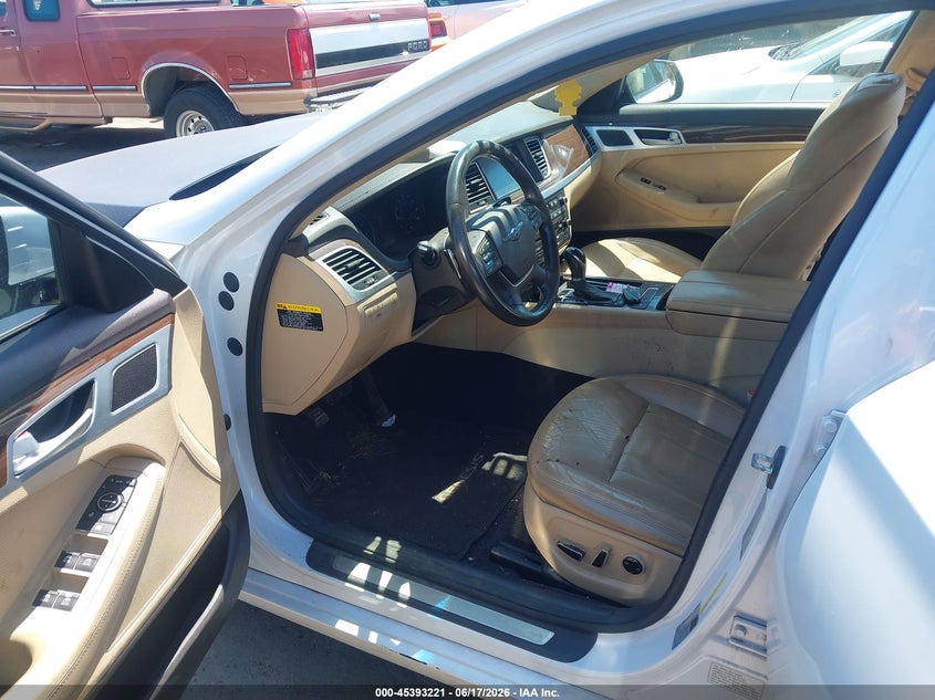 2016 Hyundai Genesis VIN KMHGN4JE9GU132612 IAAI salvage auction — ROOF, Salvage Title, sold $650 on 2026-07-29 (photo 5)