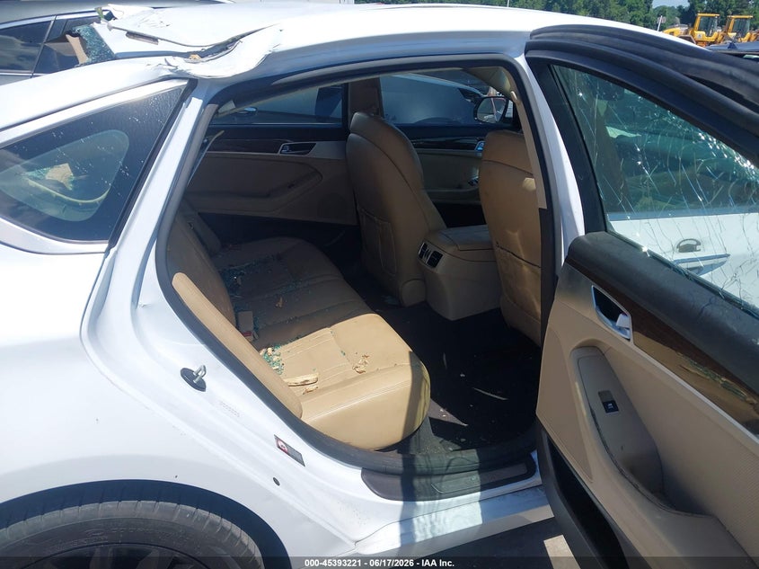 2016 Hyundai Genesis VIN KMHGN4JE9GU132612 IAAI salvage auction — ROOF, Salvage Title, sold $650 on 2026-07-29 (photo 8)