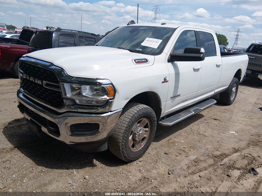 2022 Ram 2500 VIN 3C6UR5JL1NG239290 IAAI salvage auction — RIGHT SIDE, Salvage (Indiana), sold $14,450 on 2026-07-29 (photo 2)