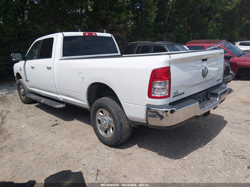 2022 Ram 2500 VIN 3C6UR5JL1NG239290 IAAI salvage auction — RIGHT SIDE, Salvage (Indiana), sold $14,450 on 2026-07-29 (photo 3)
