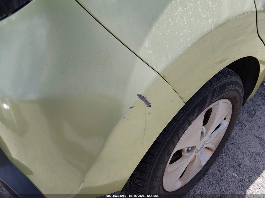 2014 Kia Soul VIN KNDJN2A28E7721828 IAAI salvage auction — NORMAL WEAR, Clear (South Carolina), sold $625 on 2026-07-14 (photo 6)