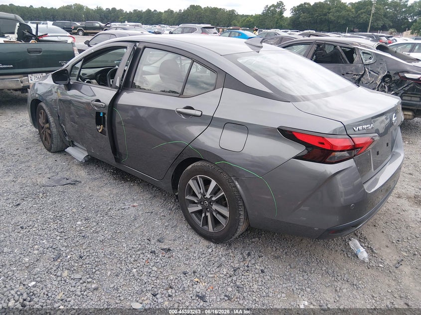 2021 Nissan Versa VIN 3N1CN8EV5ML856956 IAAI salvage auction — SIDE, Salvage (South Carolina), sold $1,750 on 2026-07-09 (photo 3)