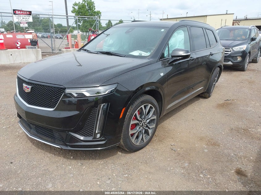 2025 Cadillac Xt6 VIN 1GYKPGRS6SZ142864 IAAI salvage auction — ALL OVER, Salvage Title, sold $18,900 on 2026-08-24 (photo 2)