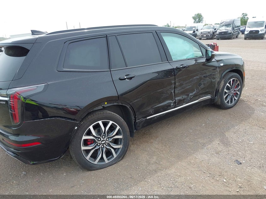 2025 Cadillac Xt6 VIN 1GYKPGRS6SZ142864 IAAI salvage auction — ALL OVER, Salvage Title, sold $18,900 on 2026-08-24 (photo 4)