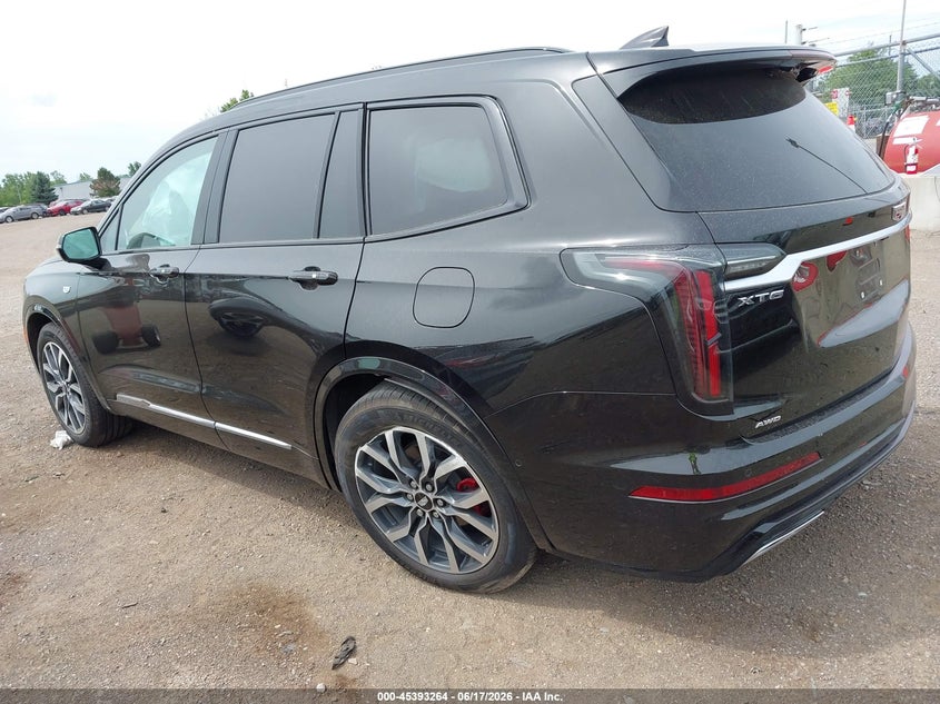 2025 Cadillac Xt6 VIN 1GYKPGRS6SZ142864 IAAI salvage auction — ALL OVER, Salvage Title, sold $18,900 on 2026-08-24 (photo 6)