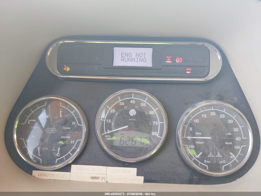 2012 Roadmaster rail Monocoque VIN 51Z4D5640C1056691 IAAI salvage auction — FRONT END, Original (Texas), sold $16,550 on 2026-08-26 (photo 5)