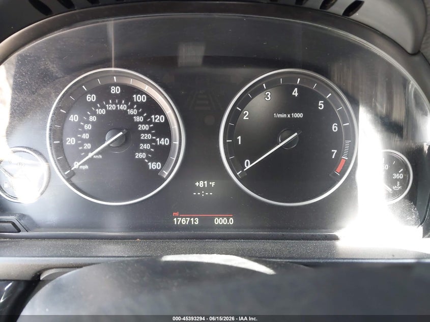2014 BMW VIN WBA5A5C52ED500987 IAAI salvage auction — NORMAL WEAR, Clear (Georgia), sold $625 on 2026-07-24 (photo 7)