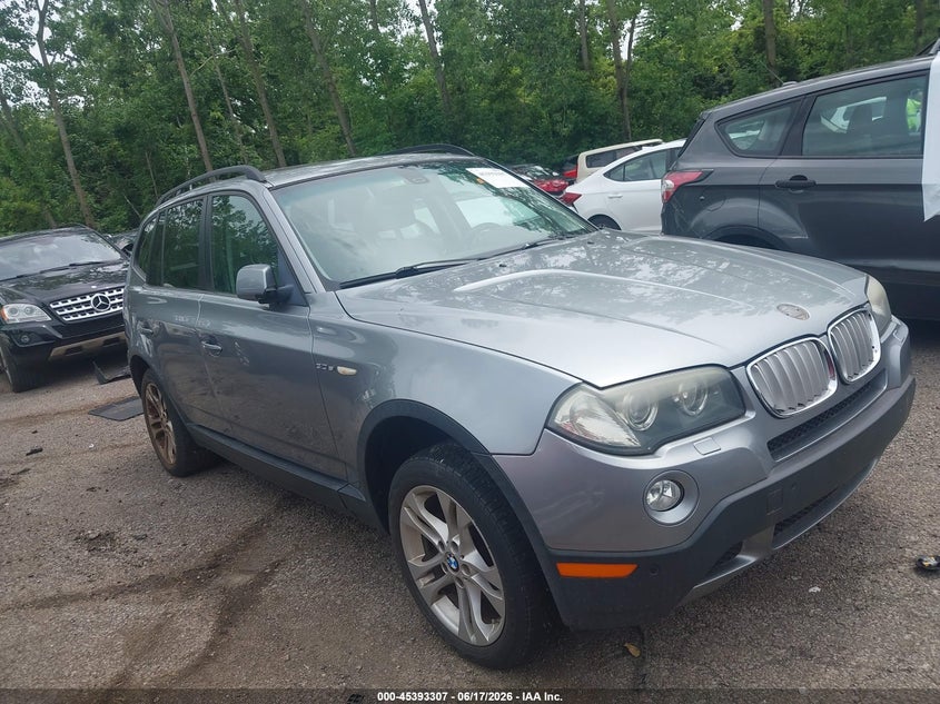 2008 BMW X3 VIN WBXPC93428WJ09645 IAAI salvage auction — NORMAL WEAR, Original (Ohio), sold $475 on 2026-07-14 (photo 1)