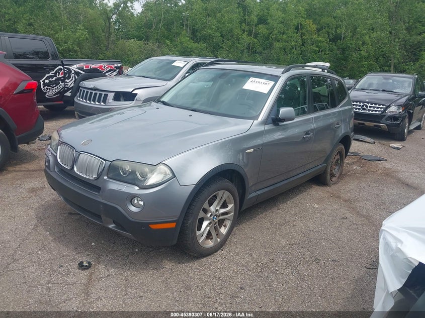 2008 BMW X3 VIN WBXPC93428WJ09645 IAAI salvage auction — NORMAL WEAR, Original (Ohio), sold $475 on 2026-07-14 (photo 2)