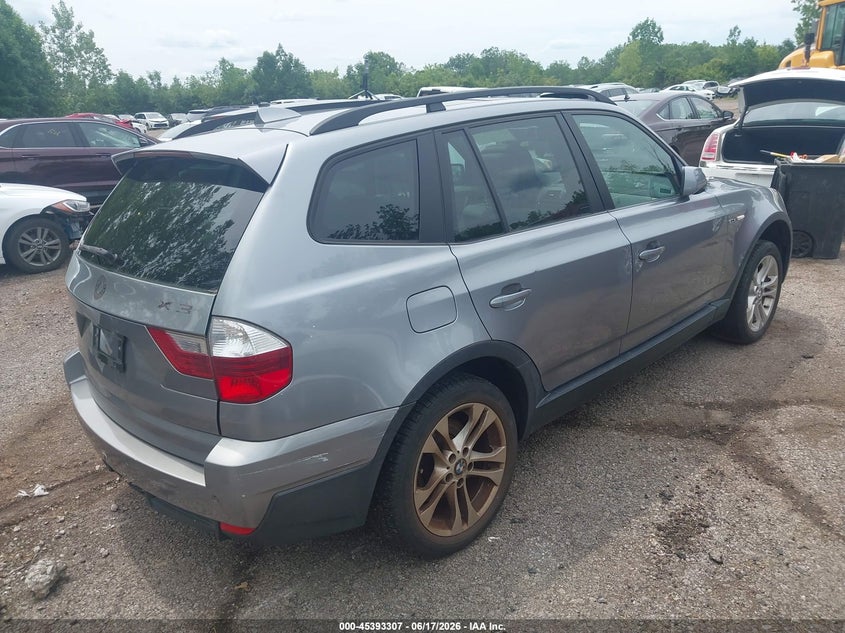 2008 BMW X3 VIN WBXPC93428WJ09645 IAAI salvage auction — NORMAL WEAR, Original (Ohio), sold $475 on 2026-07-14 (photo 4)