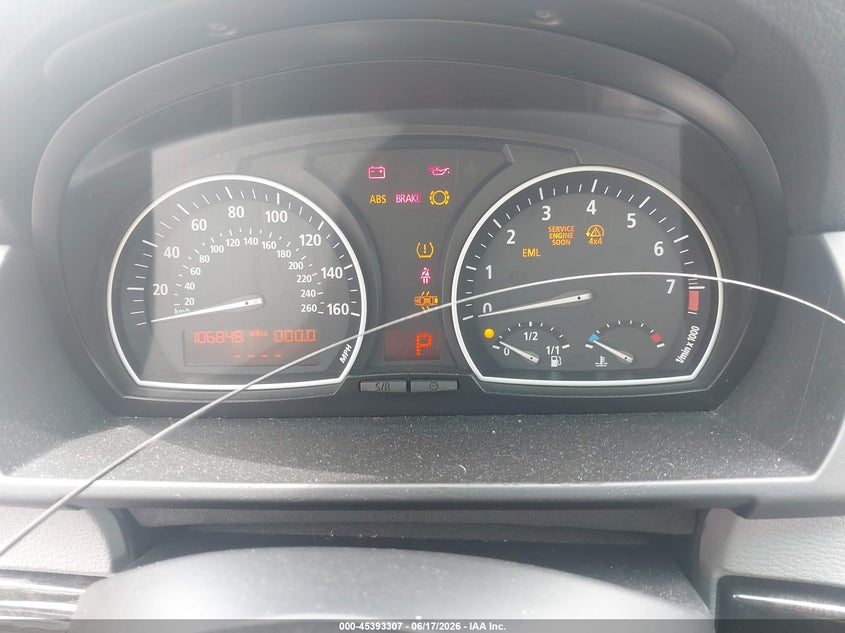2008 BMW X3 VIN WBXPC93428WJ09645 IAAI salvage auction — NORMAL WEAR, Original (Ohio), sold $475 on 2026-07-14 (photo 7)