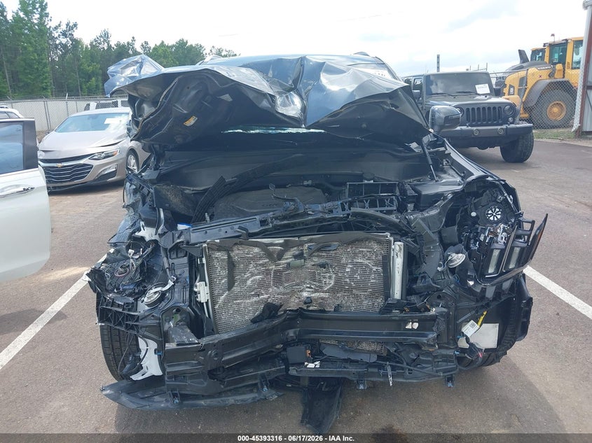2024 Kia Telluride VIN 5XYP6DGC9RG478915 IAAI salvage auction — FRONT END, Salvage (Tennessee), sold $5,850 on 2026-07-23 (photo 6)