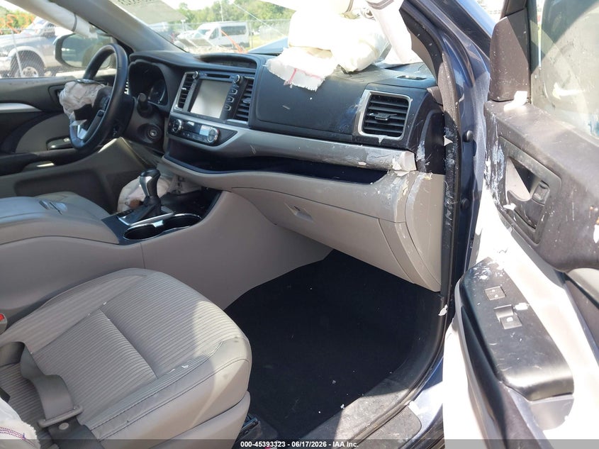 2016 Toyota Highlander VIN 5TDBKRFHXGS324746 IAAI salvage auction — FRONT END, Mv-907A (New York), sold $3,400 on 2026-07-28 (photo 5)
