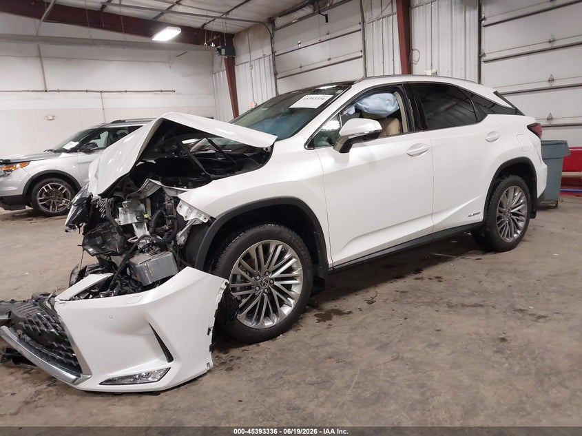 2020 Lexus Rx VIN 2T2JGMDA5LC056466 IAAI salvage auction — FRONT END, Salvage Title, sold $10,300 on 2026-07-28 (photo 2)