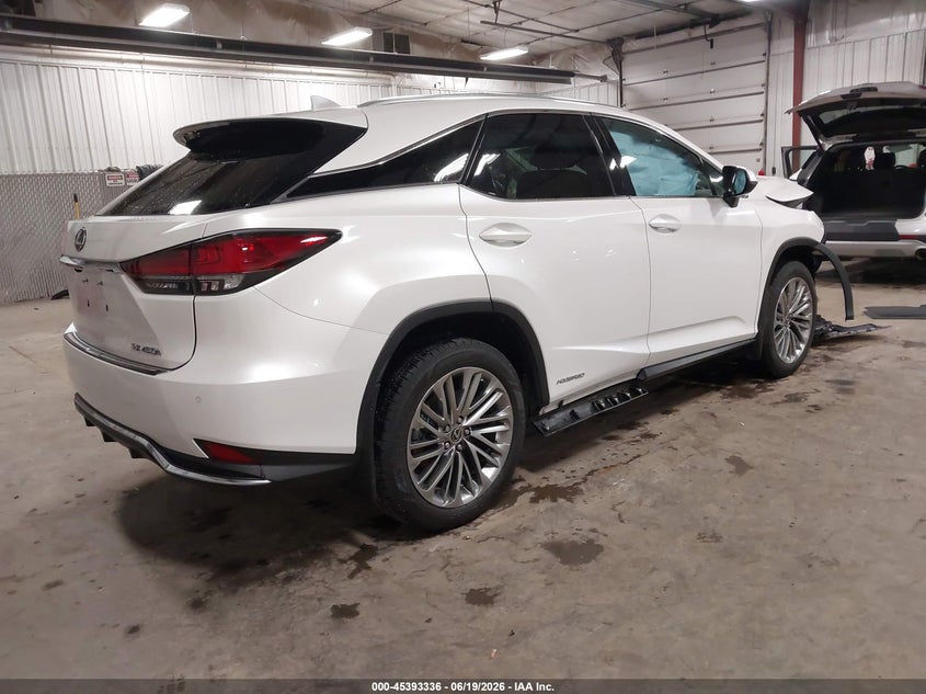 2020 Lexus Rx VIN 2T2JGMDA5LC056466 IAAI salvage auction — FRONT END, Salvage Title, sold $10,300 on 2026-07-28 (photo 4)