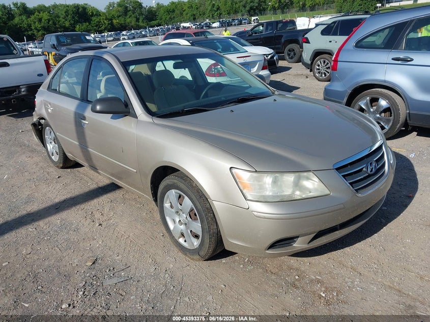 2009 Hyundai Sonata VIN 5NPET46C69H527935 IAAI salvage auction — REAR END, Salvage (Tennessee), sold $350 on 2026-07-09 (photo 1)