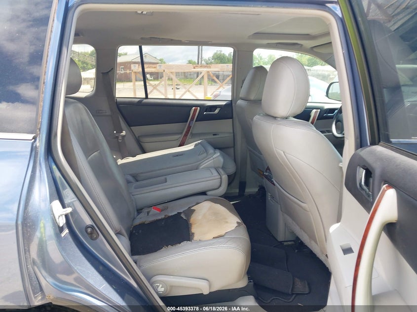 2013 Toyota Highlander VIN 5TDDK3EH0DS208345 IAAI salvage auction — LEFT FRONT, Salvage (North Carolina), sold $6,100 on 2026-07-17 (photo 8)