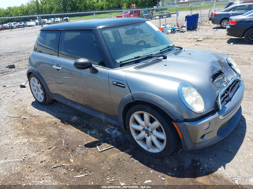 2004 Mini Cooper VIN WMWRE334X4TD82969 IAAI salvage auction — FRONT END, Salvage (Tennessee), sold $25 on 2026-07-30 (photo 1)