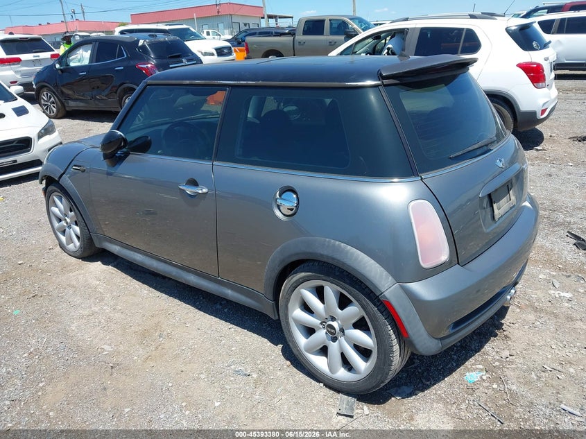 2004 Mini Cooper VIN WMWRE334X4TD82969 IAAI salvage auction — FRONT END, Salvage (Tennessee), sold $25 on 2026-07-30 (photo 3)