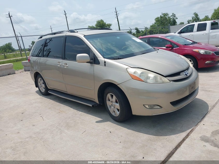 2009 Toyota Sienna VIN 5TDZK22C59S241471 IAAI salvage auction — REPOSSESSION, Nrc Lienholder Repossession Paperwork (Texas), sold $800 on 2026-07-10 (photo 1)