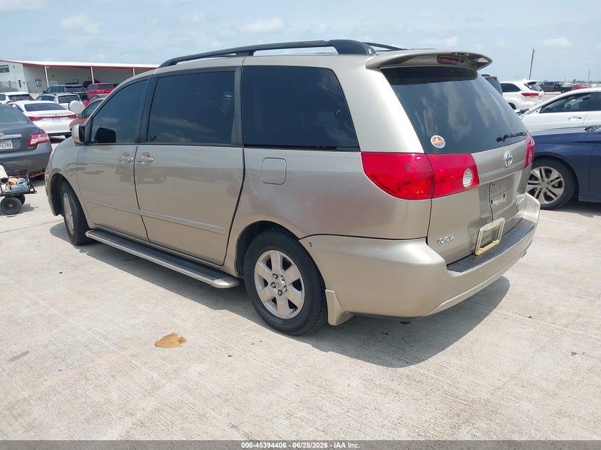 2009 Toyota Sienna VIN 5TDZK22C59S241471 IAAI salvage auction — REPOSSESSION, Nrc Lienholder Repossession Paperwork (Texas), sold $800 on 2026-07-10 (photo 3)