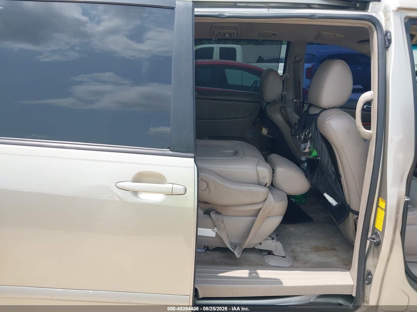 2009 Toyota Sienna VIN 5TDZK22C59S241471 IAAI salvage auction — REPOSSESSION, Nrc Lienholder Repossession Paperwork (Texas), sold $800 on 2026-07-10 (photo 8)