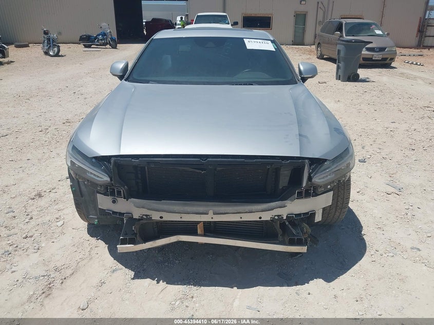 2018 Volvo S90 VIN LVY982AK3JP021051 IAAI salvage auction — FRONT & REAR, Original (Texas), sold $1,750 on 2026-07-23 (photo 6)