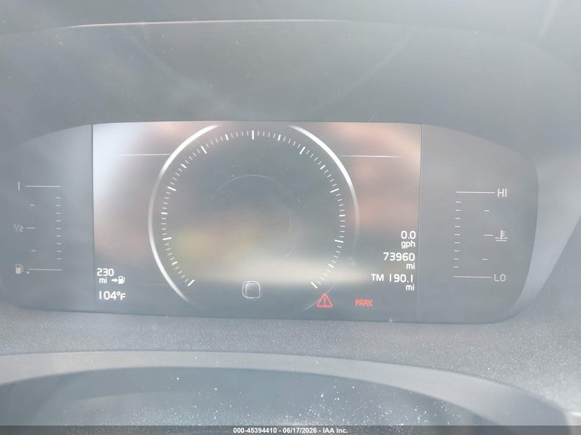 2018 Volvo S90 VIN LVY982AK3JP021051 IAAI salvage auction — FRONT & REAR, Original (Texas), sold $1,750 on 2026-07-23 (photo 7)