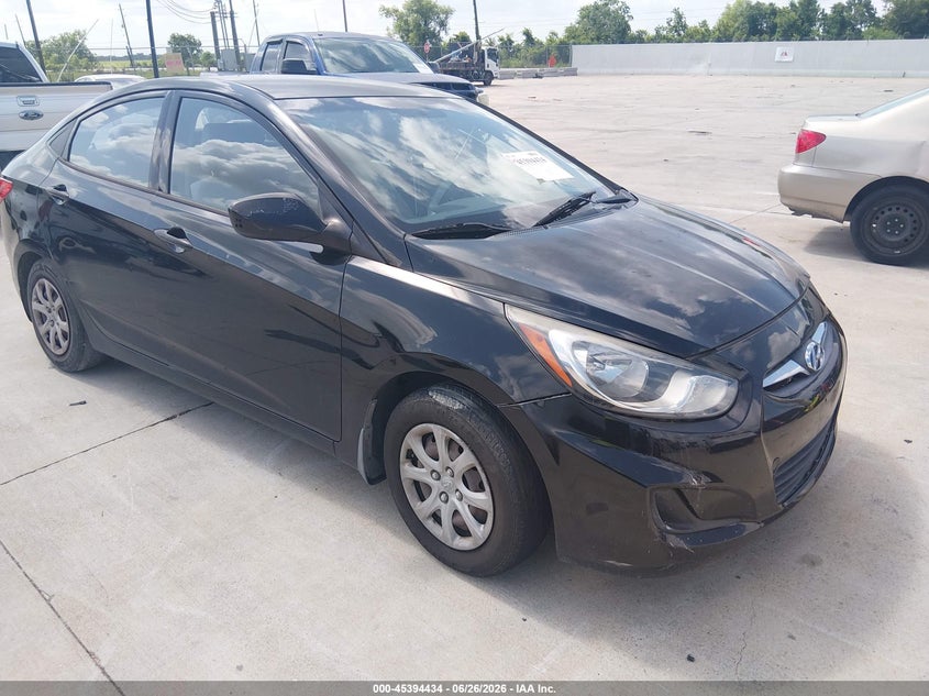 2013 Hyundai Accent VIN KMHCT4AE1DU426280 IAAI salvage auction — REPOSSESSION, Nrc Lienholder Repossession Paperwork (Texas), sold $1,000 on 2026-07-17 (photo 1)