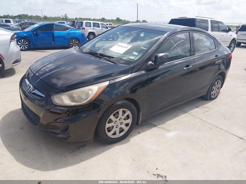 2013 Hyundai Accent VIN KMHCT4AE1DU426280 IAAI salvage auction — REPOSSESSION, Nrc Lienholder Repossession Paperwork (Texas), sold $1,000 on 2026-07-17 (photo 2)