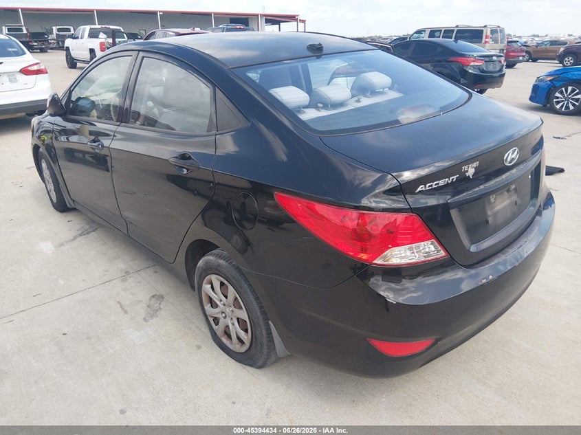 2013 Hyundai Accent VIN KMHCT4AE1DU426280 IAAI salvage auction — REPOSSESSION, Nrc Lienholder Repossession Paperwork (Texas), sold $1,000 on 2026-07-17 (photo 3)