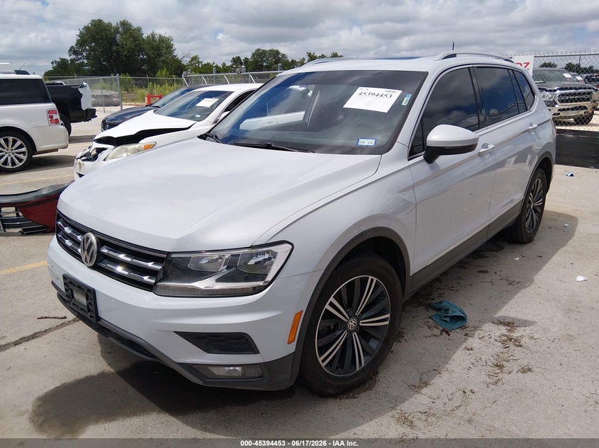 2018 Volkswagen Tiguan VIN 3VV3B7AX4JM008386 IAAI salvage auction — WATER/FLOOD, Salvage (Texas), sold $2,900 on 2026-07-23 (photo 2)