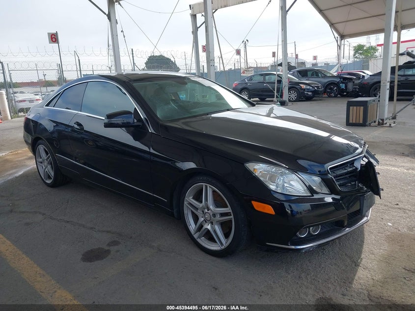 2011 Mercedes-benz E-class VIN WDDKJ5GB2BF071636 IAAI salvage auction — LEFT FRONT, Salvage (California), sold $425 on 2026-08-05 (photo 1)