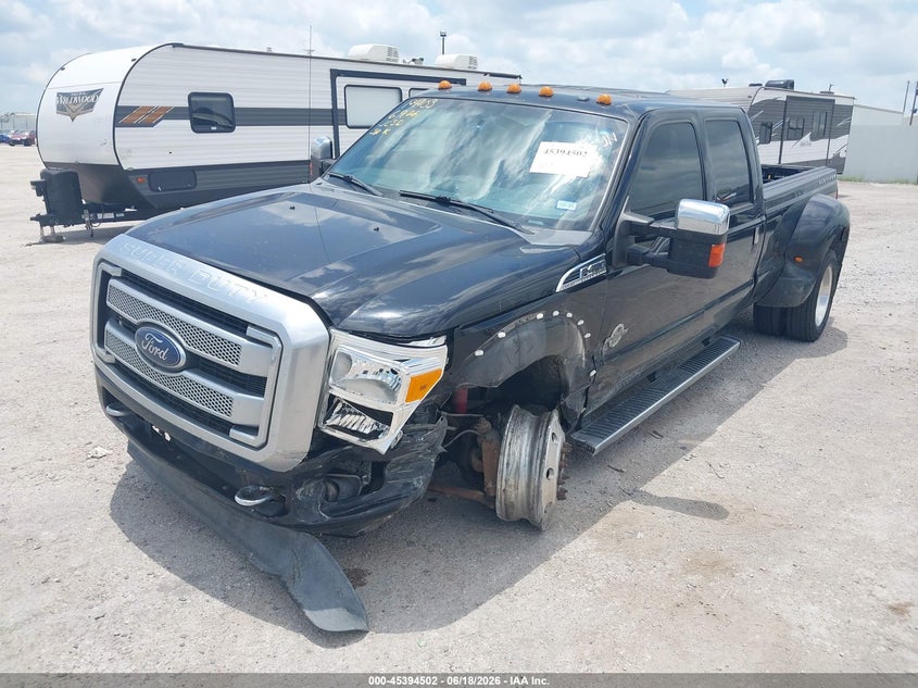 2016 Ford VIN 1FT8W4DTXGEA11338 IAAI salvage auction — LEFT FRONT, Salvage Title, sold $10,750 on 2026-09-02 (photo 2)