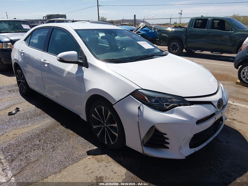 2019 Toyota Corolla VIN 5YFBURHE1KP928698 IAAI salvage auction — LEFT FRONT, Clear (Texas), sold $5,900 on 2026-07-08 (photo 1)