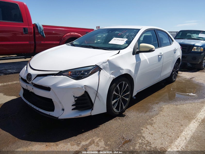 2019 Toyota Corolla VIN 5YFBURHE1KP928698 IAAI salvage auction — LEFT FRONT, Clear (Texas), sold $5,900 on 2026-07-08 (photo 2)