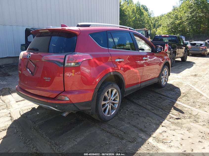 2017 Toyota Rav 4 VIN 2T3DFREV6HW666036 IAAI salvage auction — FRONT END, Salvage (Vermont), sold $4,750 on 2026-07-18 (photo 4)