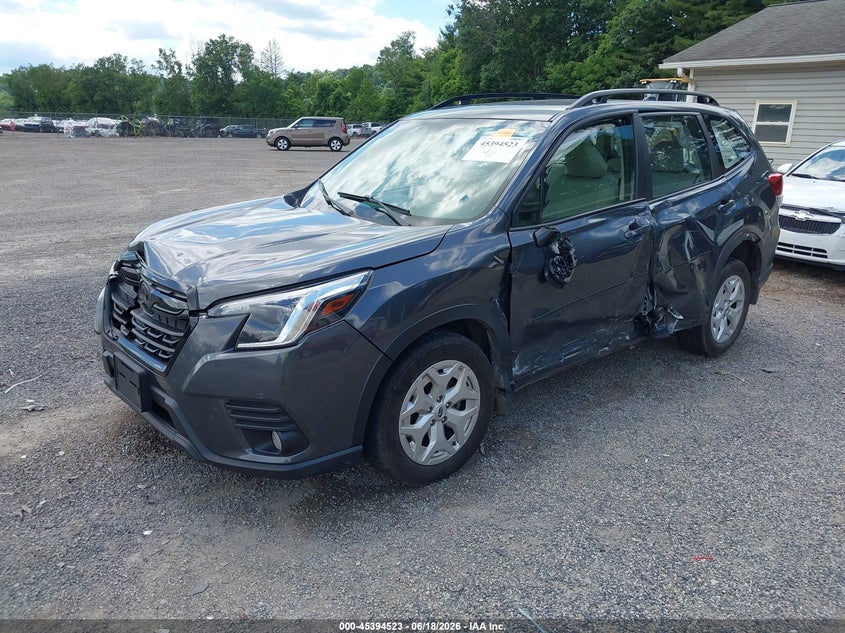 2022 Subaru Forester VIN JF2SKACC3NH480205 IAAI salvage auction — SIDE, Salvage (Ohio), sold $1,700 on 2026-07-10 (photo 2)