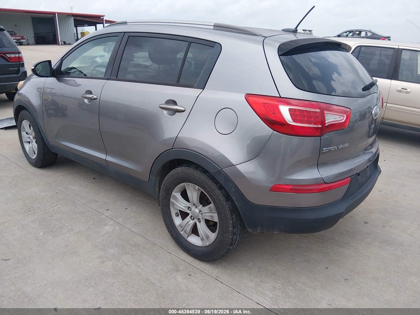 2012 Kia Sportage VIN KNDPB3A22C7295057 IAAI salvage auction — REPOSSESSION, Nrc Lienholder Repossession Paperwork (Texas), sold $1,550 on 2026-07-10 (photo 3)