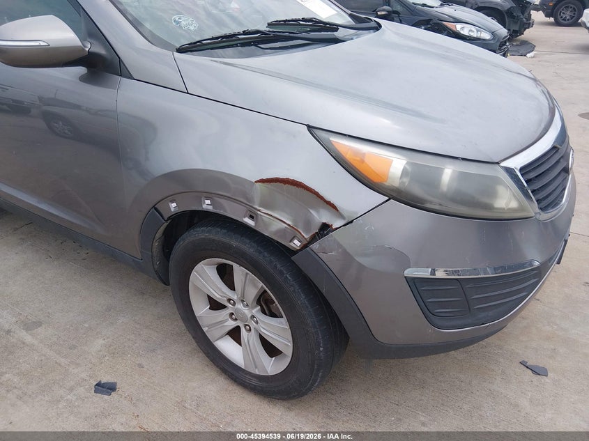 2012 Kia Sportage VIN KNDPB3A22C7295057 IAAI salvage auction — REPOSSESSION, Nrc Lienholder Repossession Paperwork (Texas), sold $1,550 on 2026-07-10 (photo 6)