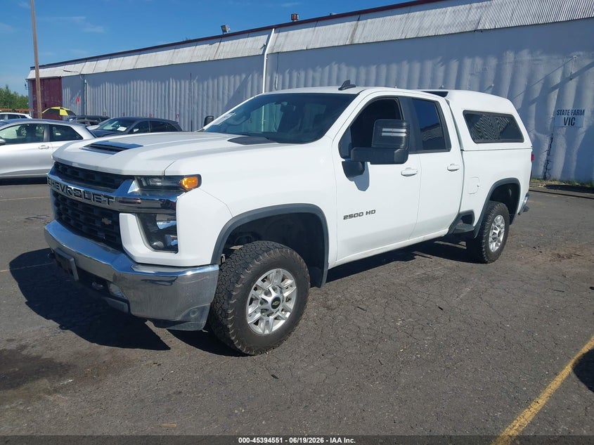 2021 Chevrolet Silverado VIN 1GC5WNE75MF126493 IAAI salvage auction — FRONT END, Clear (Oregon), sold $7,200 on 2026-07-09 (photo 2)