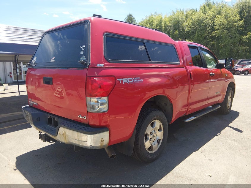 2007 Toyota Tundra VIN 5TBBT54147S452081 IAAI salvage auction — MECHANICAL, Salvage (Connecticut), sold $2,050 on 2026-07-16 (photo 4)
