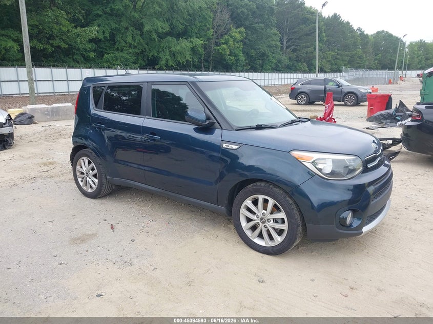 2017 Kia Soul VIN KNDJP3A53H7457917 IAAI salvage auction — REAR END, Salvage (Georgia), sold $1,100 on 2026-07-23 (photo 1)