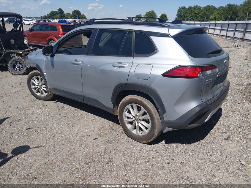 2025 Toyota Corolla cross VIN 7MUCAAAG6SV123156 IAAI salvage auction — FRONT END, Salvage Title, sold $9,100 on 2026-08-26 (photo 3)