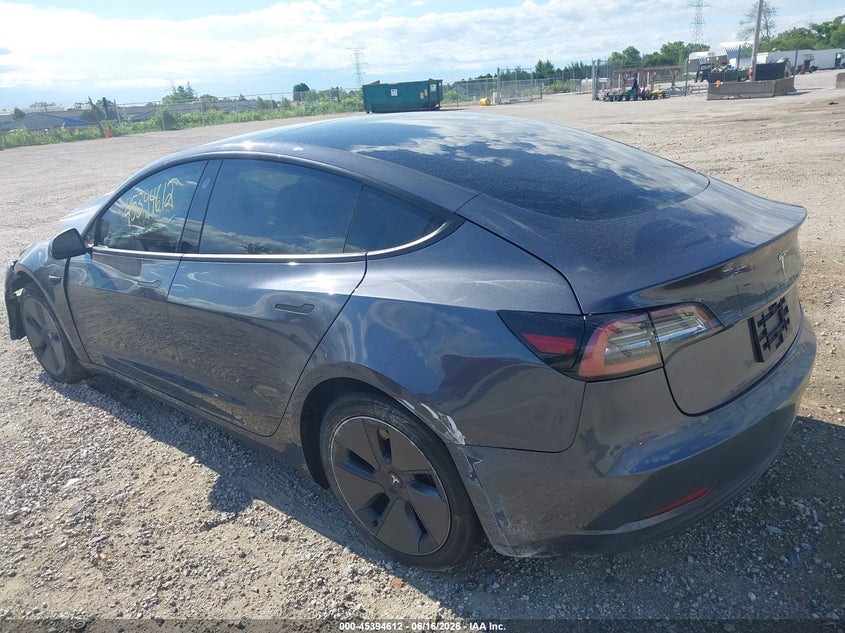 2021 Tesla Model 3 VIN 5YJ3E1EBXMF914956 IAAI salvage auction — FRONT END, Salvage Title, sold $5,500 on 2026-09-05 (photo 3)