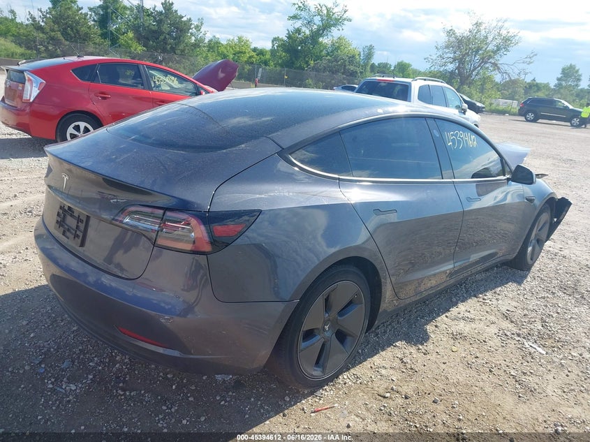 2021 Tesla Model 3 VIN 5YJ3E1EBXMF914956 IAAI salvage auction — FRONT END, Salvage Title, sold $5,500 on 2026-09-05 (photo 4)