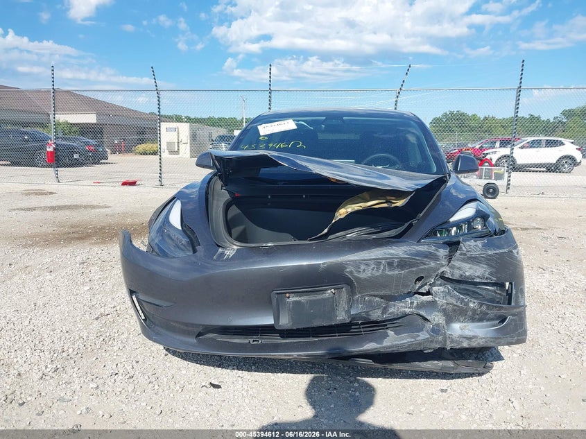 2021 Tesla Model 3 VIN 5YJ3E1EBXMF914956 IAAI salvage auction — FRONT END, Salvage Title, sold $5,500 on 2026-09-05 (photo 6)