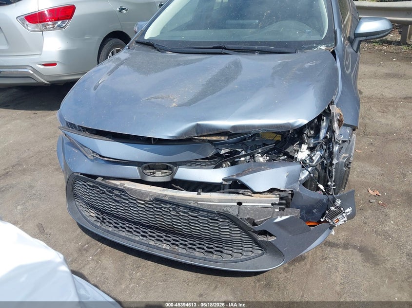 2022 Toyota Corolla VIN JTDEPMAE1NJ224544 IAAI salvage auction — FRONT END, Salvage (North Carolina), sold $4,725 on 2026-07-26 (photo 6)
