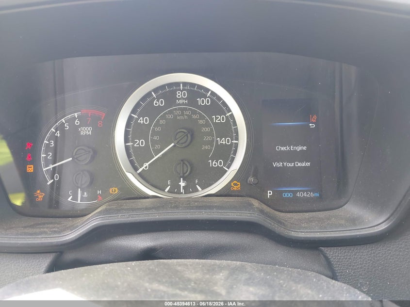 2022 Toyota Corolla VIN JTDEPMAE1NJ224544 IAAI salvage auction — FRONT END, Salvage (North Carolina), sold $4,725 on 2026-07-26 (photo 7)