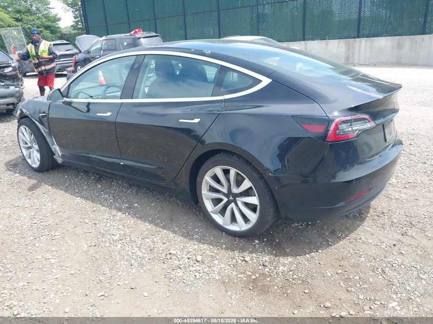 2019 Tesla Model 3 VIN 5YJ3E1EA7KF466597 IAAI salvage auction — FRONT END, Mv-907A (New York), sold $4,250 on 2026-07-09 (photo 3)